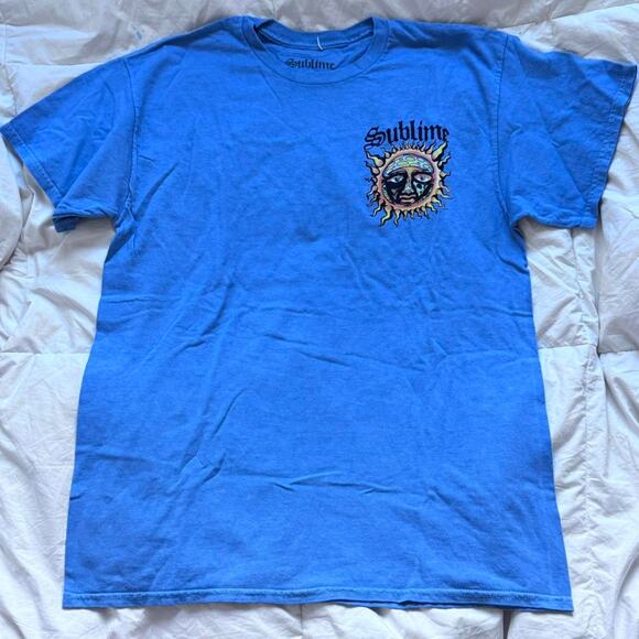 Sublime band tee front and back graphic L casual cotton short sleeve grunge alt - Picture 6 of 7